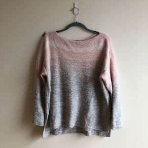 Lou & Grey Ombré Sweater Large